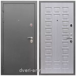 Входные двери толщиной 1.5 мм, Дверь входная Армада Оптима Антик серебро / ФЛ-183 Дуб белёный