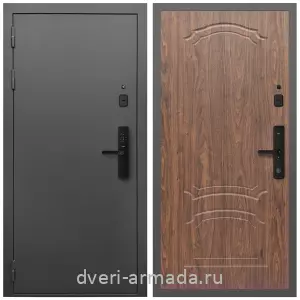 Двери оптом, Металлическая умная входная смарт-дверь Армада Гарант Kaadas S500/ МДФ 6 мм ФЛ-140 Мореная береза