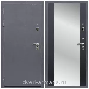 Входные двери со вставками, Дверь входная Армада Престиж Антик серебро / МДФ 16 мм СБ-16 Венге