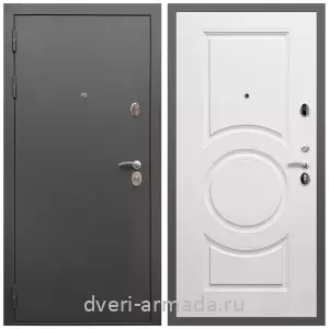 Антивандальные для квартир, Дверь входная Армада Гарант / МДФ 16 мм МС-100 Белый матовый