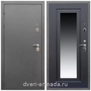 Для загородного дома, Дверь входная Армада Оптима Антик серебро / МДФ 16 мм ФЛЗ-120 Венге