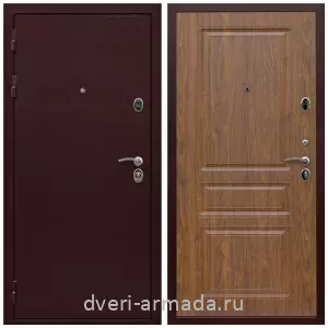 Антивандальные, Антивандальная металлическая  дверь входная Армада Престиж 2 Антик медь / МДФ 16 мм ФЛ-243 Мореная береза