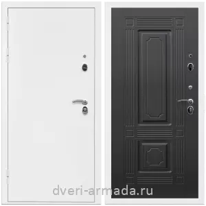 Одностворчатые входные двери, Дверь входная Армада Оптима Белая шагрень / МДФ 16 мм ФЛ-2 Венге