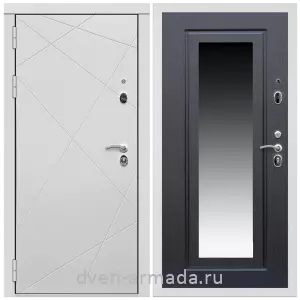 Левые входные двери, Дверь входная Армада Тесла МДФ 16 мм / МДФ 16 мм ФЛЗ-120 Венге