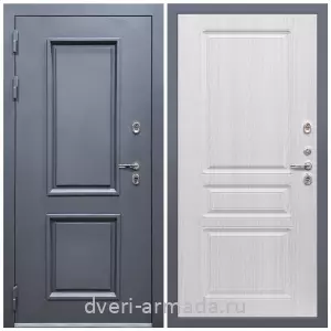 Тамбурные двери, Дверь входная уличная в дом Армада Корса / МДФ 16 мм ФЛ-243 Дуб белёный