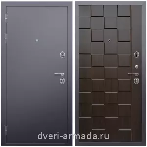Заводские входные двери, Дверь входная Армада Люкс Антик серебро / МДФ 16 мм ОЛ-39 Эковенге