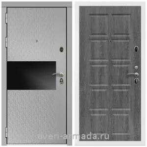 Готовые входные двери, Дверь входная Армада Престиж Белая шагрень МДФ 16 мм Милк рикамо софт / МДФ 10 мм ФЛ-38 Дуб Филадельфия графит