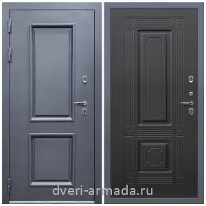Двери в деревянный дом, Дверь входная уличная в дом Армада Корса / МДФ 16 мм ФЛ-2 Венге