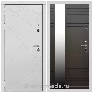 3 контура, Дверь входная Армада Тесла МДФ 16 мм / МДФ 16 мм ФЛЗ-Сити Венге
