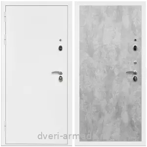 Входные двери Йошкар-Ола, Дверь входная Армада Оптима Белая шагрень / МДФ 6 мм ПЭ Цемент светлый