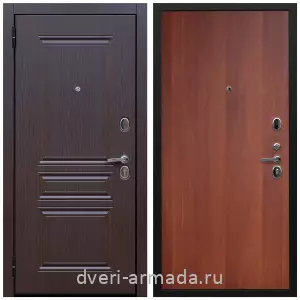Двери МДФ для квартиры, Дверь входная Армада Экстра ФЛ-243 Эковенге / ПЭ Итальянский орех от завода