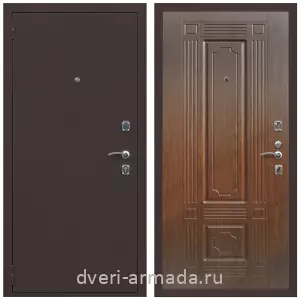 С шумоизоляцией для квартир, Дверь входная Армада Комфорт Антик медь / ФЛ-2 Морёная береза