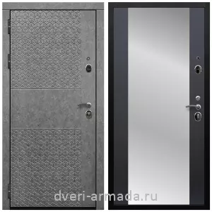 Входные двери с двумя петлями, Дверь входная Армада Престиж Черная шагрень МДФ 16 мм Штукатурка графит ФЛС - 502 / МДФ 16 мм СБ-16 Венге