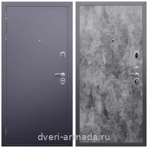 Правые входные двери, Дверь входная металлическая взломостойкая Армада Люкс Антик серебро / ПЭ Цемент темный