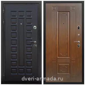 Современные входные двери, Дверь входная Армада Триумф МДФ 16 мм ФЛ-183 Венге / МДФ 16 мм ФЛ-2 Мореная береза