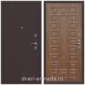 С теплоизоляцией для квартиры, Дверь входная Армада Комфорт Антик медь / ФЛ-183 Морёная береза