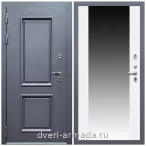 Тамбурные двери, Дверь входная уличная в дом Армада Корса / МДФ 16 мм СБ-16 Белый матовый