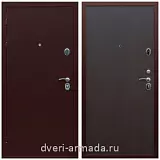 Входные двери 960 мм, Недорогая дверь входная Армада Люкс Антик медь / ПЭ Венге