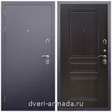 Двери оптом, Металлическая дверь входная железная Армада Люкс Антик серебро / ФЛ-243 Эковенге красивая с порошковым покрытием