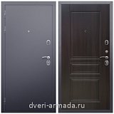 Входные двери с двумя петлями, Дверь входная железная Армада Люкс Антик серебро / ФЛ-243 Эковенге красивая с порошковым покрытием 