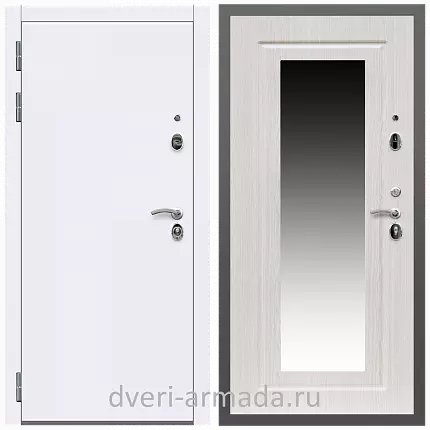 Дверь входная Армада Кварц МДФ 10 мм / МДФ 16 мм ФЛЗ-120 Дуб белёный