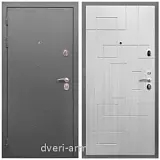 Входные двери толщиной 80 мм, Дверь входная Армада Оптима Антик серебро / ФЛ-57 Белый жемчуг