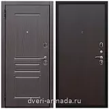 Для загородного дома, Дверь входная Армада Экстра МДФ ФЛ-243 Эковенге  / ПЭ Венге с повышенной шумоизоляцией