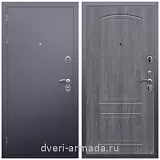 2 контура, Дверь входная стальная Армада Люкс Антик серебро / ФЛ-138 Дуб Филадельфия графит с ударопрочным покрытием